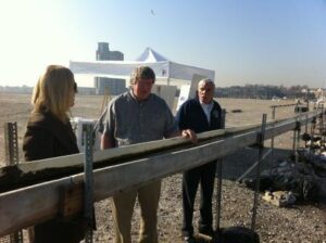 Abigail R. Hopper, UMD's Dr. Patrick Kangas & Living Classrooms' Scott Raymond