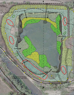 Plan for diverse assemblage of five vegetation zones