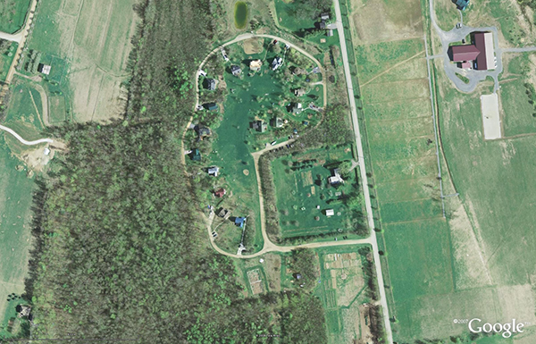 Aerial site view