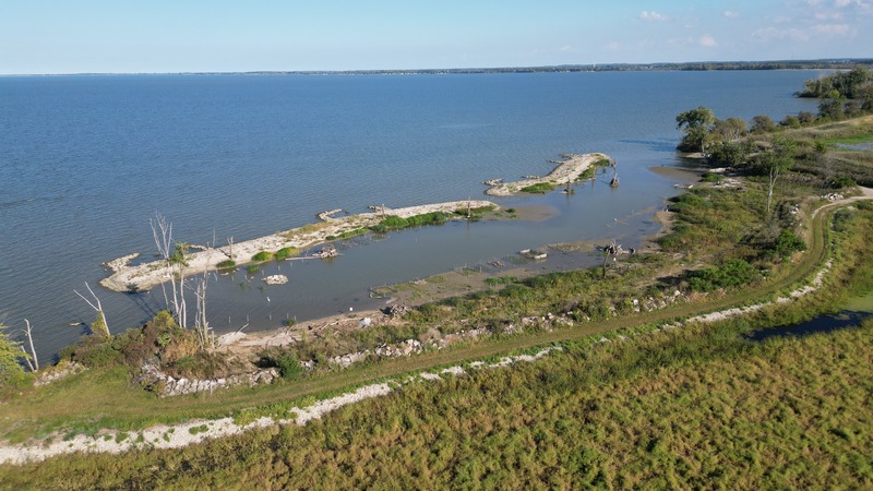 Raccoon Creek site, after restoration, ©Baird.