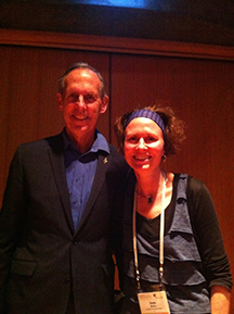Susie Burke & former Senator Bob Brown, who was the founder and leader of the Australian Greens